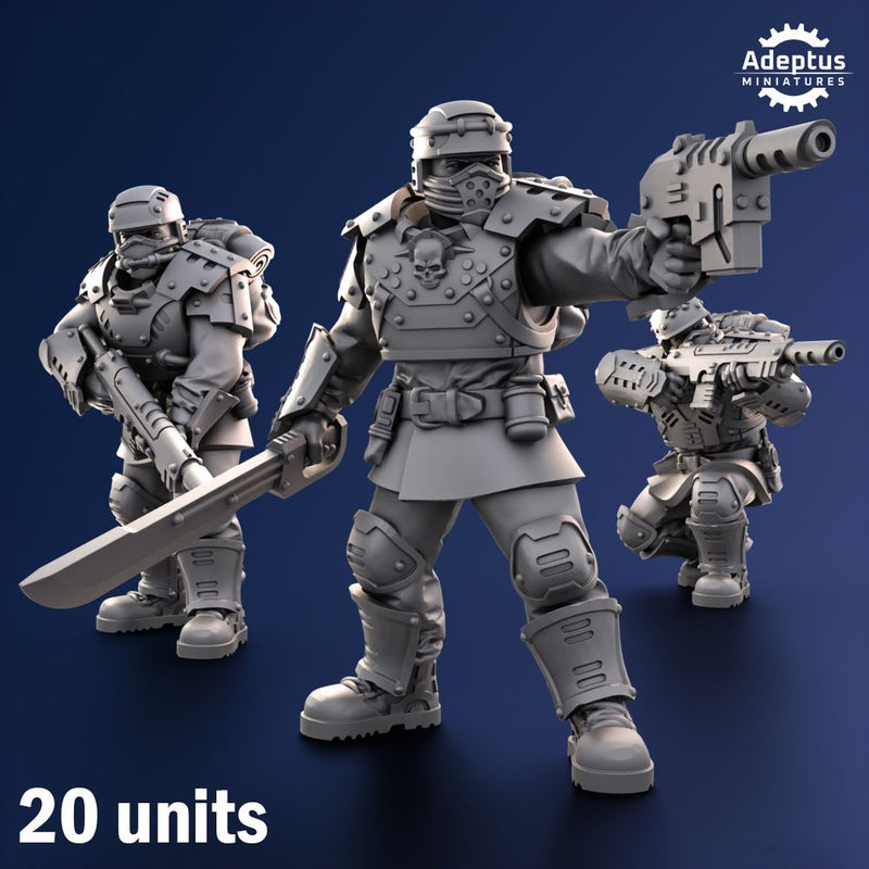 Squad. Steelstorm Regiment. Imperial Guard - Only-Games