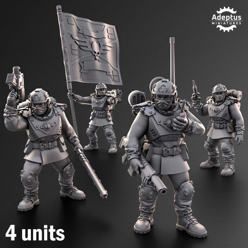 Command Squad. Dysorius Troops. Imperial Guard - Only-Games