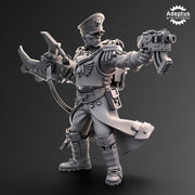 Commissar with a mechanical arm – Imperial Guard - Only-Games