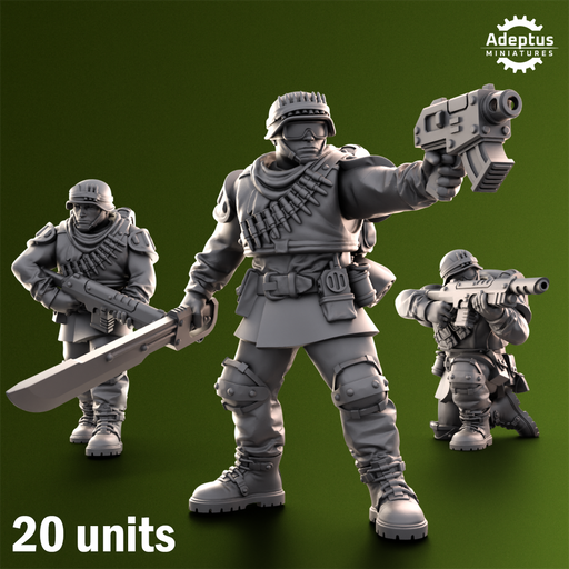 Squad. Shellcord Troopers. Imperial Guard - Only-Games