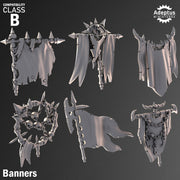 Banners - Design Option 2. Renegades and Heretics. Compatibility Class B. - Only-Games
