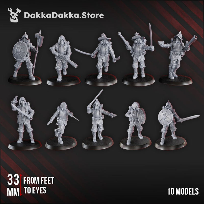 Conquistadors (pre-assembled models) x10 - Only-Games