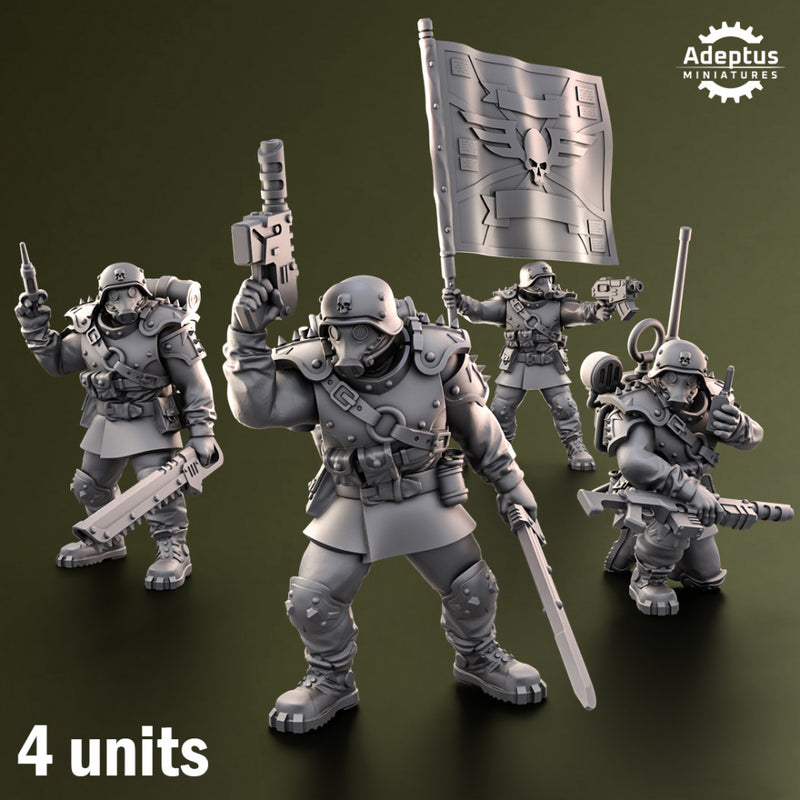 Command Squad. Grimstone Legion. Imperial Guard - Only-Games
