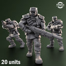 Squad. Sunscorch Regiment. Imperial Guard