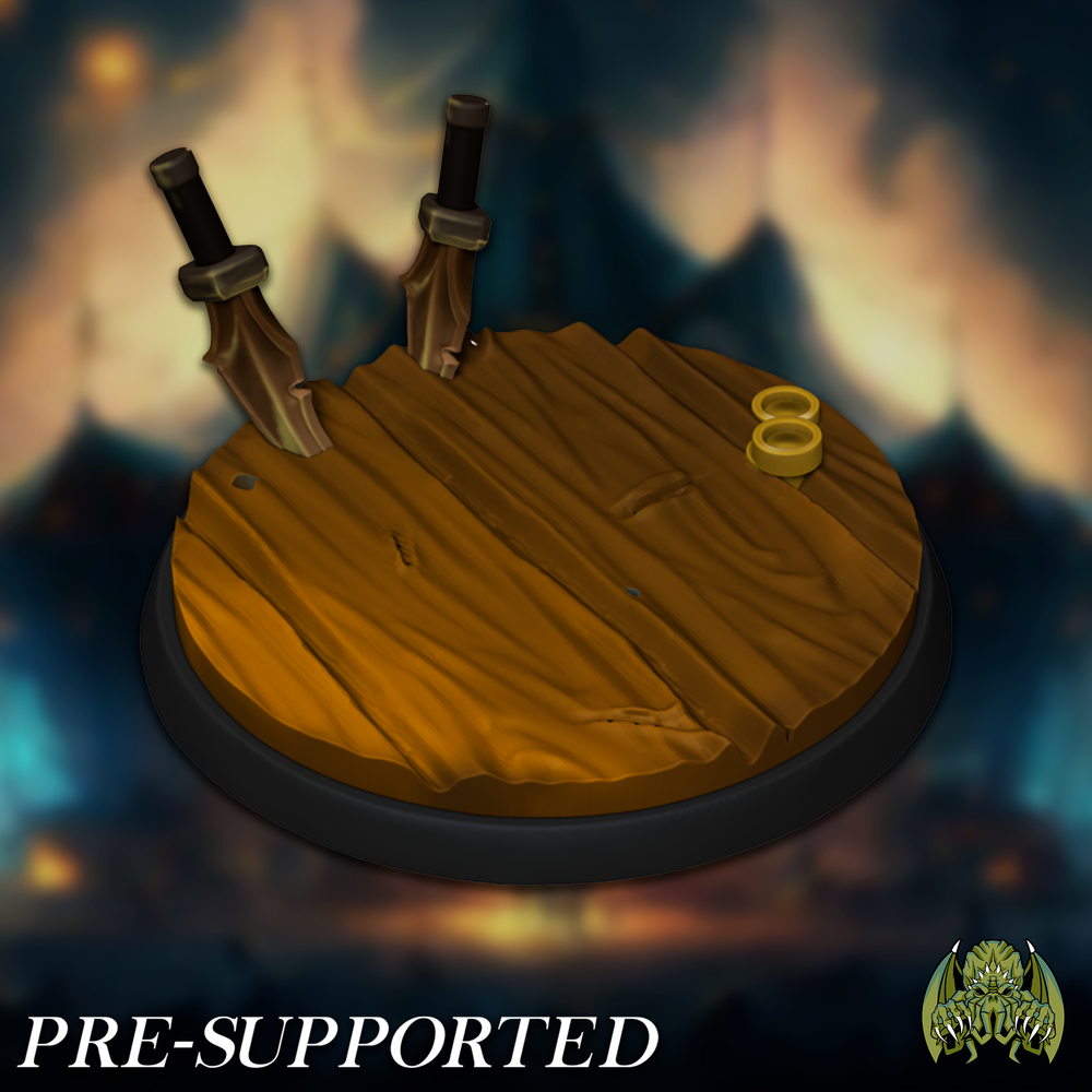Circus Base [PRE-SUPPORTED] - Miniatures of Madness - Miniatures by ...
