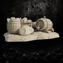 Halfling Barricade - Fantasy Terrain STL, DnD & Wargaming Scenery
