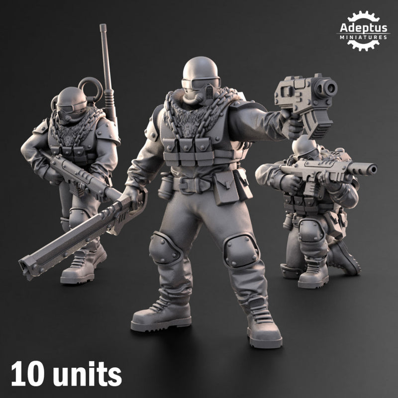 Squad. Spectre Regiment. Imperial Guard - Only-Games