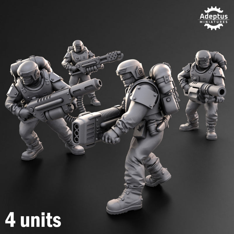 Special weapons. Warden Regiment. Imperial Guard - Only-Games
