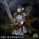 [BUST] Elfie The Adventurer [PRE-SUPPORTED] Female Scared Elf - Only-Games