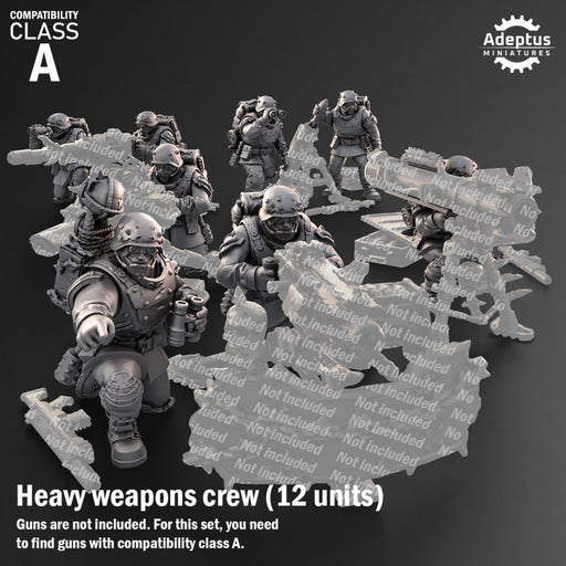 Heavy Weapons Team. The Sons of Iron. Renegades and Heretics. Compatibility class A. - Only-Games