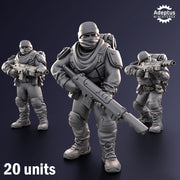 Squad. Sandshroud battalion. Imperial Guard - Only-Games