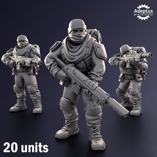 Squad. Sandshroud battalion. Imperial Guard - Only-Games