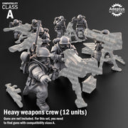 Heavy Weapons Team. Koelner Regiment. Imperial Guard. Compatibility class A. - Only-Games