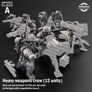 Heavy Weapons Team. Koelner Regiment. Imperial Guard. Compatibility class A.