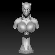 3D model Bust STL-OBJ - Catwoman from Batman (DC Comics) 3D Model Fanart version CG Pyro - Only-Games