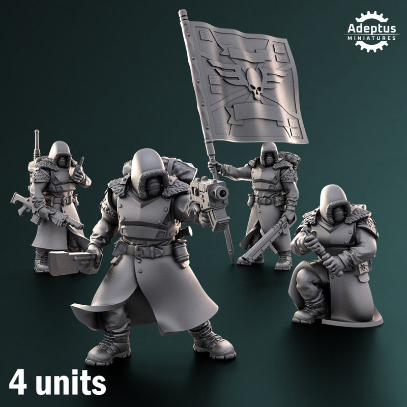 Command Squad. Frostguard Regiment. Imperial Guard - Only-Games