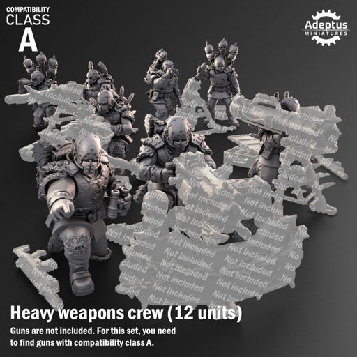 Heavy Weapons Team. Dark Krocs. Renegades and Heretics. Compatibility class A. - Only-Games
