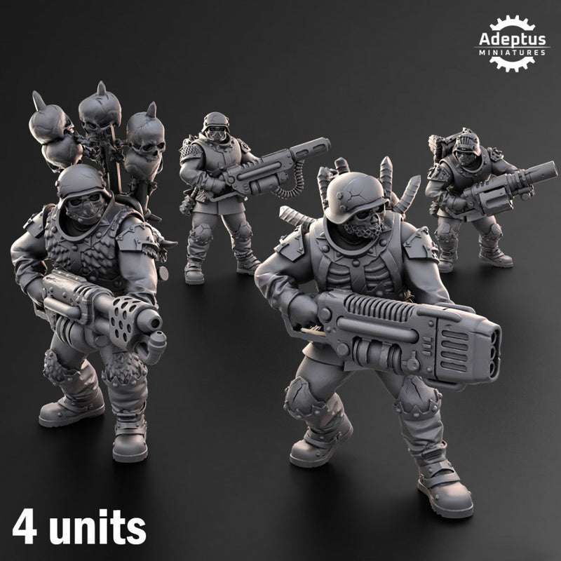 Special weapons. Varrox regiment. Renegades and Heretics - Only-Games
