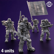 Command squad. Stormworn Troops. Imperial Guard - Only-Games
