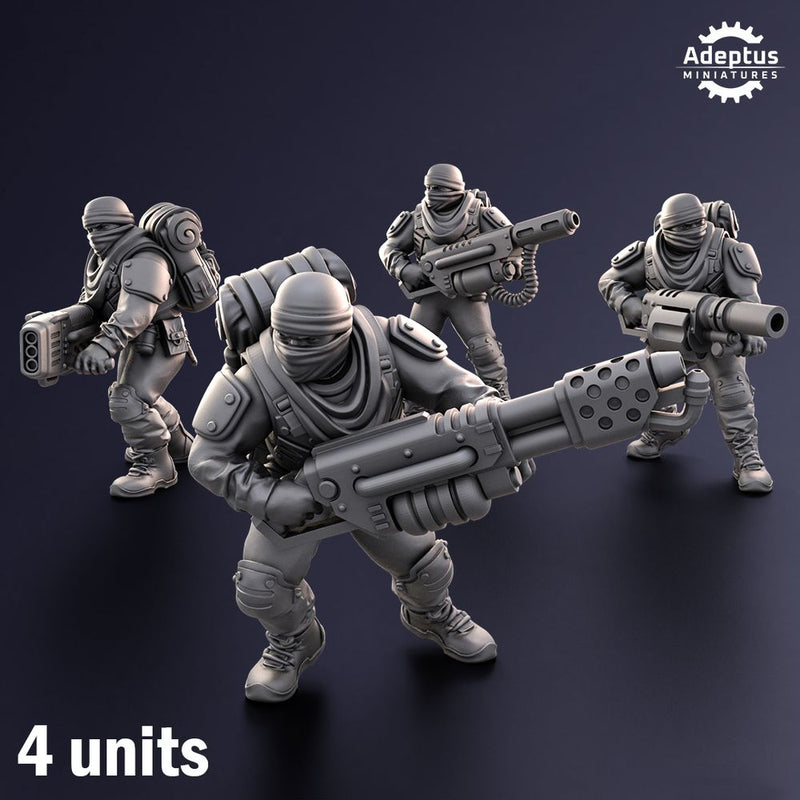 Special Weapons. Sandshroud battalion. Imperial Guard - Only-Games