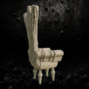 Noble Chair - Fantasy Furniture Terrain STL, DnD & Wargaming Scenery