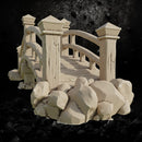 Kimonobe Bridge - Asian-Inspired Terrain STL for DnD & Wargaming