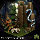 Forest Scenery [PRE-SUPPORTED] Diorama - Only-Games