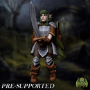 Elfie The Adventurer [PRE-SUPPORTED] Female Scared Elf - Only-Games