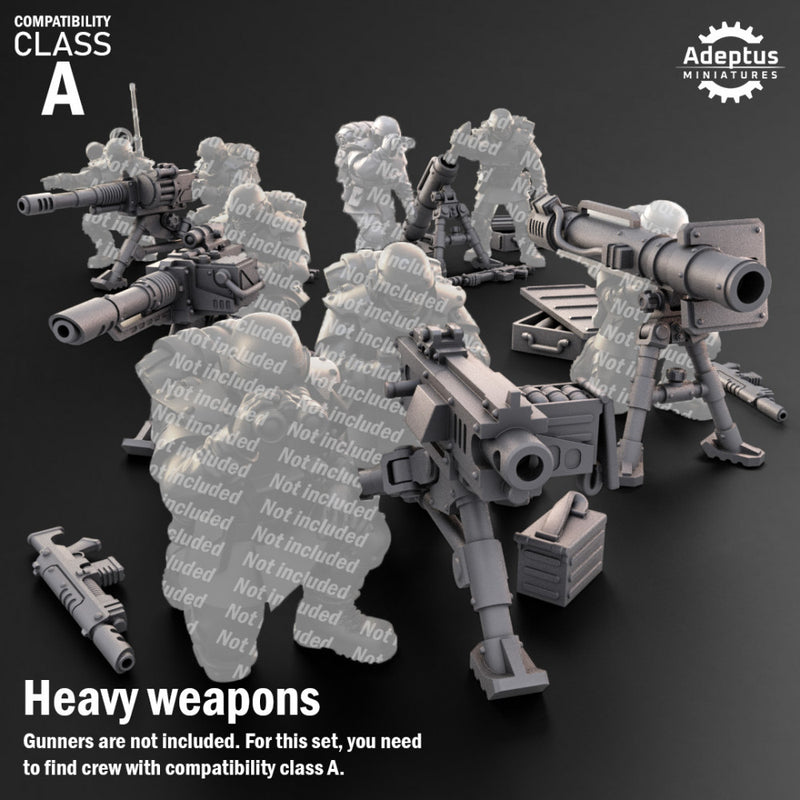 Heavy Weapons. Imperial Guard. Compatibility class A. - Only-Games
