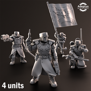Command squad. Nightcloak Regiment. Imperial Guard - Only-Games