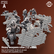 Heavy Weapons Team. Twisted Horde. Renegades and Heretics. Compatibility class A. - Only-Games