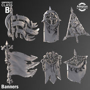Banners - Design Option 1. Renegades and Heretics. Compatibility Class B. - Only-Games