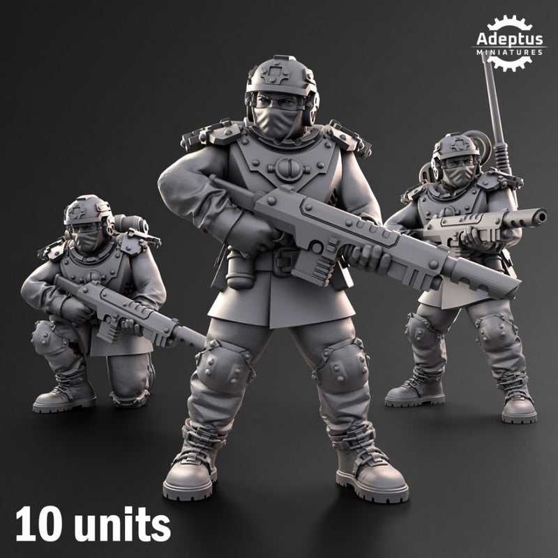 Squad. Dysorius Troops. Imperial Guard - Only-Games