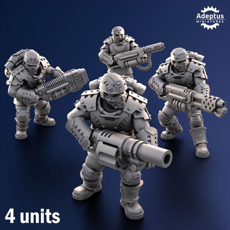 Special Weapons. Steelstorm Regiment. Imperial Guard - Only-Games