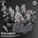 Heavy Weapons - Design Option 1. Renegades and Heretics. Compatibility class A.