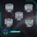 Crimson Angels Torso Set 1 - Only-Games