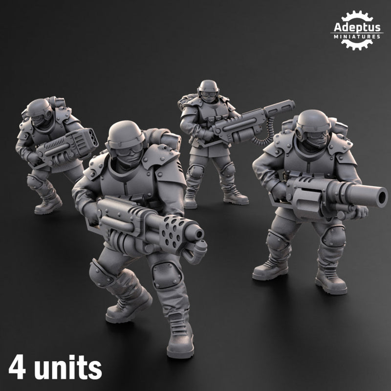 Special weapons. Ultima Troops. Imperial Guard - Only-Games