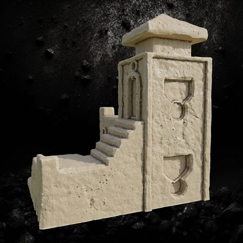 Salet Desert Outpost - Fantasy Terrain STL, DnD & Wargaming Scenery