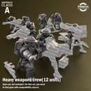 Heavy Weapons Team. Sunclaw Regiment. Imperial Guard. Compatibility class A. - Only-Games