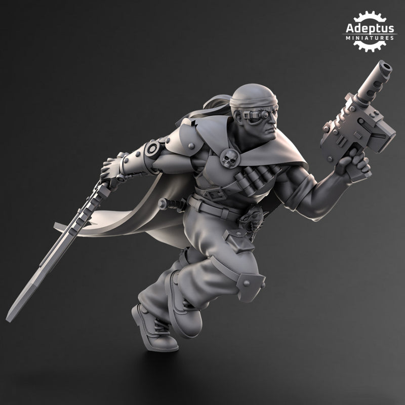 Commander Fang. Pose 2. Imperial Guard - Only-Games