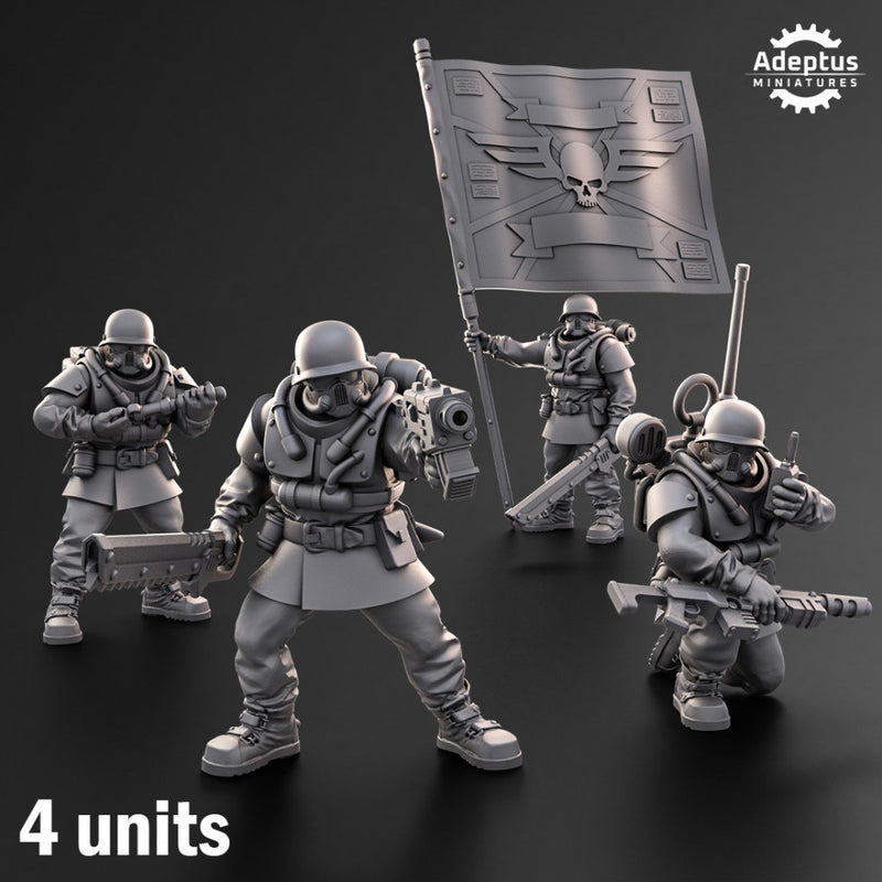 Command Squad. Koelner Regiment. Imperial Guard - Only-Games