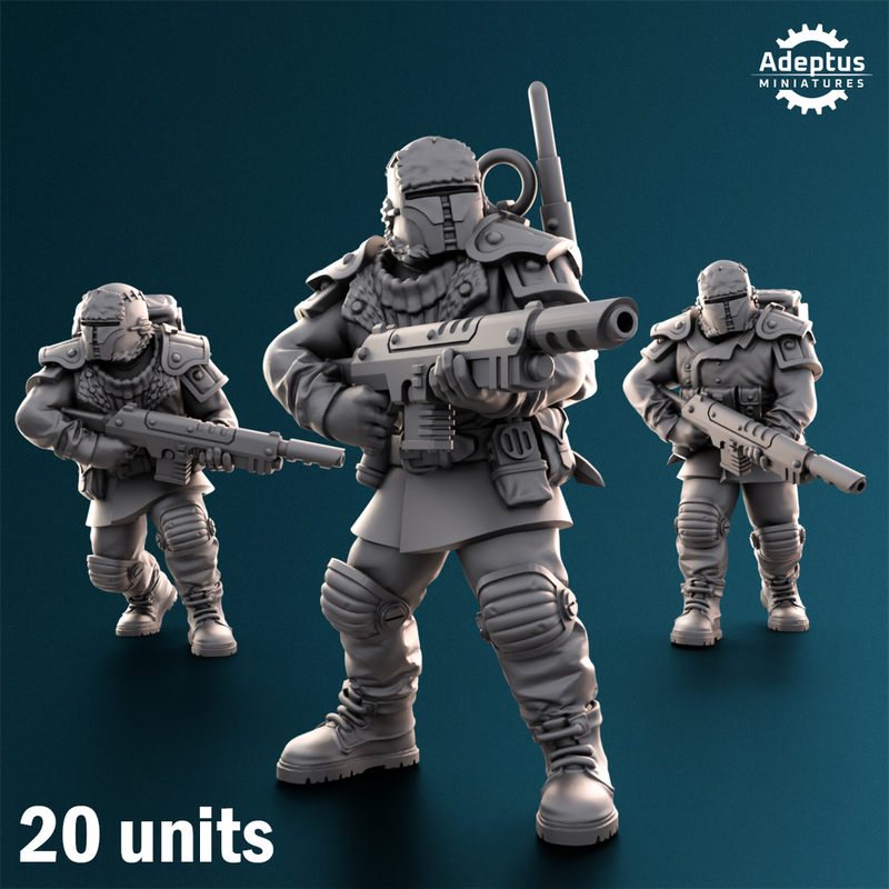 Squad. Winterline Forces. Imperial Guard - Only-Games
