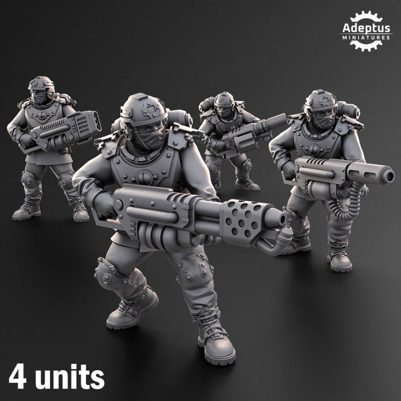Special weapons. Dysorius Troops. Imperial Guard - Only-Games