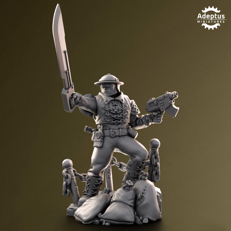 Commander. Sunclaw Regiment. Imperial Guard - Only-Games