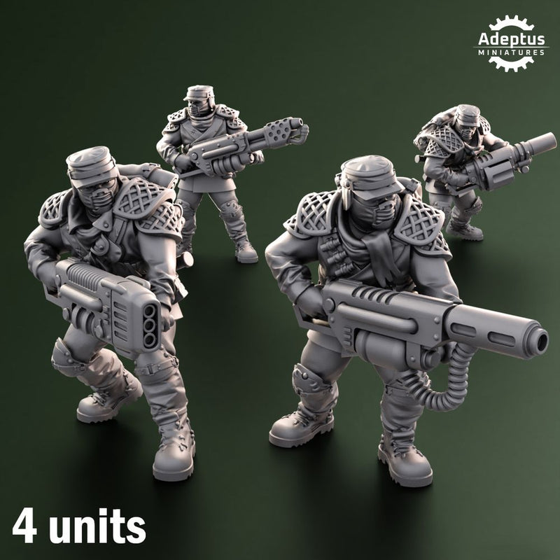 Special Weapons. Sunscorch Regiment. Imperial Guard - Only-Games