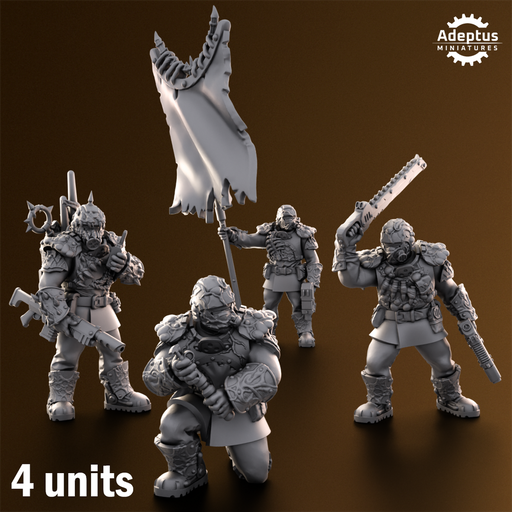 Command squad. Sporeblight Regiment. Renegades and Heretics - Only-Games
