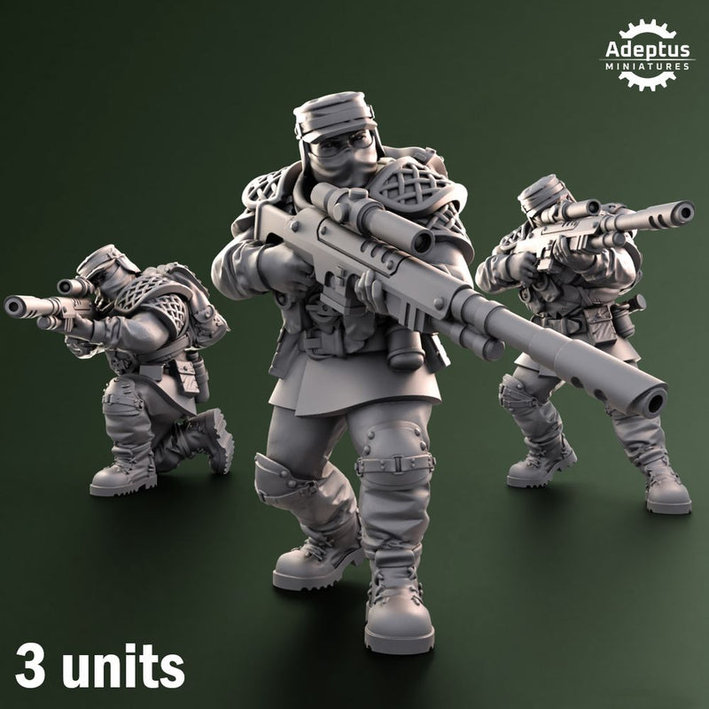 Snipers. Sunscorch Regiment. Imperial Guard - Only-Games