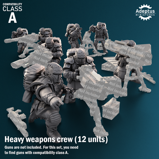 Heavy Weapons Team. Winterline Forces. Imperial Guard. Compatibility class A. - Only-Games