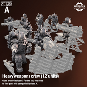 Heavy Weapons Team. Shattered Legion. Renegades and Heretics. Compatibility class A. - Only-Games