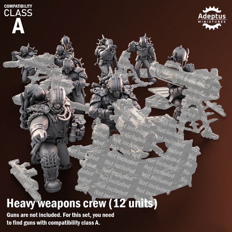 Heavy Weapons Team. Shattered Legion. Renegades and Heretics. Compatibility class A. - Only-Games